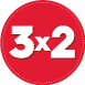 3x2