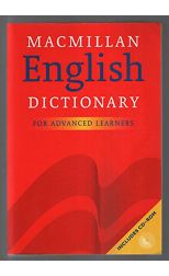 Macmillan English Dictionary. For Advanced Learners - Cd