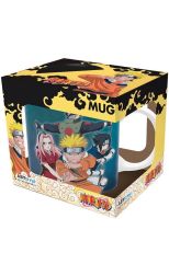 Taza Naruto Equipo 7 vs Haku/Zabuza