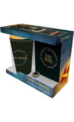 El Señor de los Anillos: Set Vaso & Pin & Libreta