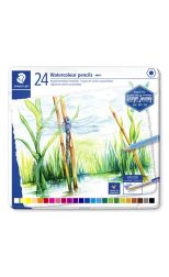 Colores Largos Aquarell Lata X 24