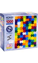Rompecabezas Mini 1000 Puzzle In Puzzle Colores