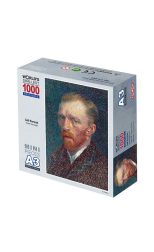 Rompecabezas Mini 1000 Self-Portrait de Van Gogh