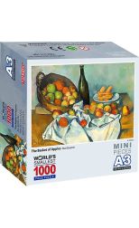 Rompecabezas Mini 1000 The Basket of Apples de Paul Cézanne