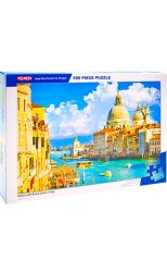 Rompecabezas 500 Large Venice with Grand Canal in Italy