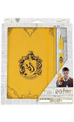 Harry Potter Set Deluxe libreta y lapicero Hufflepuff