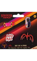 Set de pines Stranger Things Temporada 2