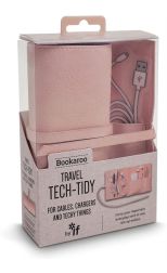 Organizador Bookaroo Travel Tech-Tidy Rosado
