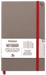 Libreta Bookaroo A5 Gris