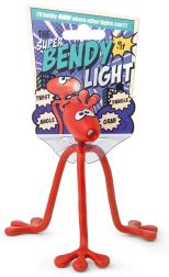 Luz de lectura The Super Bendy Light Rojo