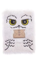 Harry Potter: Libreta de peluche A5 Hedwig