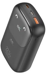 Cargador Portátil Magnético Miccell 20000mAh Negro/Blanco/Celeste/Morado