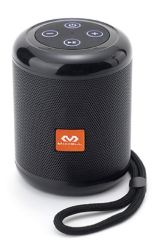 Mini Parlante Bluetooth Miccell Boombox 1200mAh Negro/ Gris