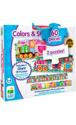 Puzzle Doubles! Tren Colores y Formas