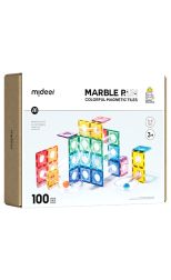 Magnetic Tiles Mármol Colorido 100 piezas