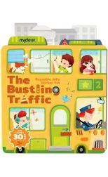 Reusable Jelly Sticker: The Bustling Traffic
