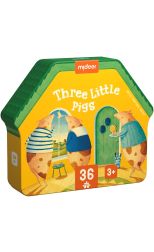 Rompecabezas Mideer Artist Fairytale Puzzle: Three Little Pigs