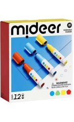 Mideer Washable Markers (12 colores)