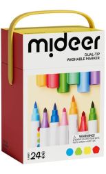 Dual-Tip Washable Marker x 24 marcadores