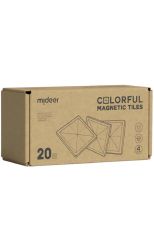 Magnetic Tiles Colores cálidos 20 piezas
