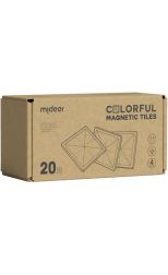Magnetic Tiles Colores fríos 20 piezas