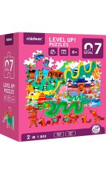 Rompecabezas Level Up! Nivel 7 Viaje Mundial