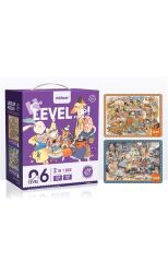 Rompecabezas Level Up! Nivel 6 Fiesta Bosque