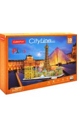 Rompecabezas 3D City Line Paris