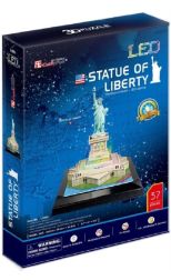 Rompecabezas 3D Statue of Liberty Led