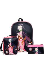 Set Mochila Ranger Oficio 2 Bolsillos Eva 3D Demon Slayer