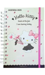 Agenda 2025 Tamaño A5 Fun Day Hello Kitty Multicolor