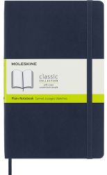 Notebook Classic Azul Zafiro Grande Plano Tapa Blanda