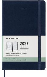 Moleskine Planificador semanal 2023 Azul