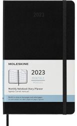 Moleskine Planificador 2023 Negro