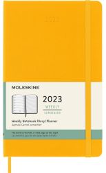 Moleskine Planificador semanal 2023 L Mostaza
