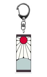 Llavero Demon Slayer: Aretes Hanafuda de Tanjiro