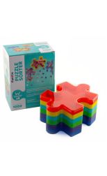 Organizador de Piezas Rompecabezas Colores