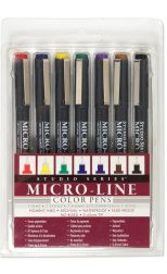 Studio Series Color Micro-Line Pen Set (7 colores)