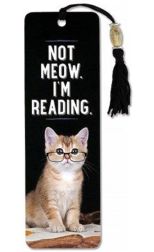 Marcapáginas Not Meow I'M Reading