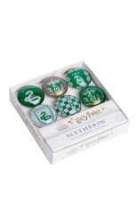 Set 6 imanes vidrio Harry Potter Slytherin
