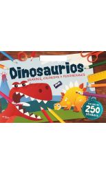 Dinosaurios. Grandes Coloridos y Fenomenales - Incluye Stickers