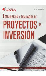 Formulación y Evaluación de Proyectos de Inversión