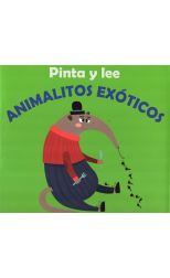 Pinta y Lee Animalitos Exóticos