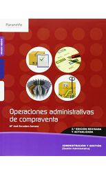 Operaciones Administrativas de Compraventa. Segunda Edición