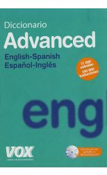 Diccionario Advanced English Spanish/Español Inglés - Incluye Cd