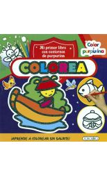 Colorea Bote Color y Purpurina
