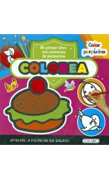 Colorea Sandwich. Color y Purpurina
