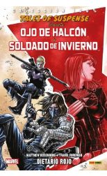 100% Marvel. Tales of Suspense Presenta Ojo de Halcón y Soldado de Invierno. Dietario Rojo