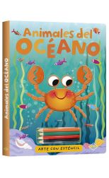 Animales del Océano. Arte con Esténcil