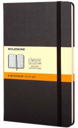 Notebook Classic Negro Grande Rayado